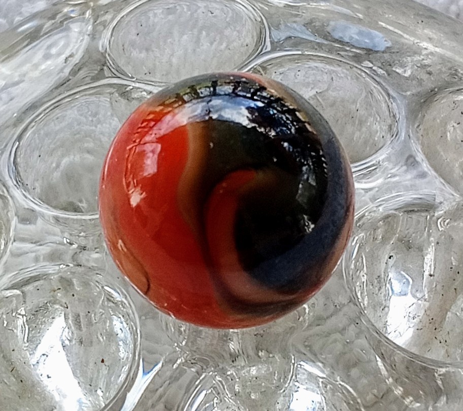 3/4″ CAC 3 Color Opaque Swirl In Tiger Colors ✅ Photos.