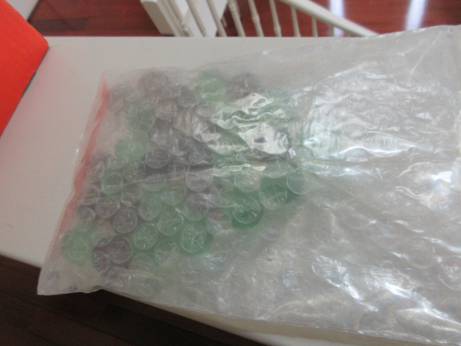 Marbels , Vintage , Lot of 28 , 14 Green , 14 Brown