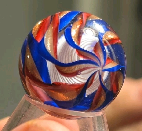 LOT ~ Vacor Swirl Many Colors Marbles AWESOME About 7/8″ Beauties 23 Large 3 Sm