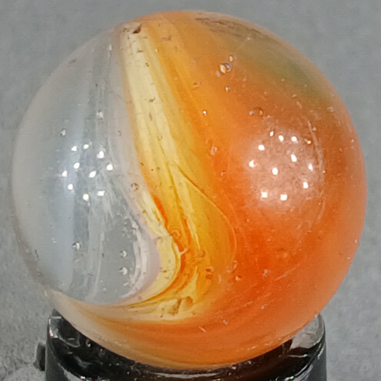 Vintage Master Cat’s Eye Marble .65 Inches Near-Mint Condition