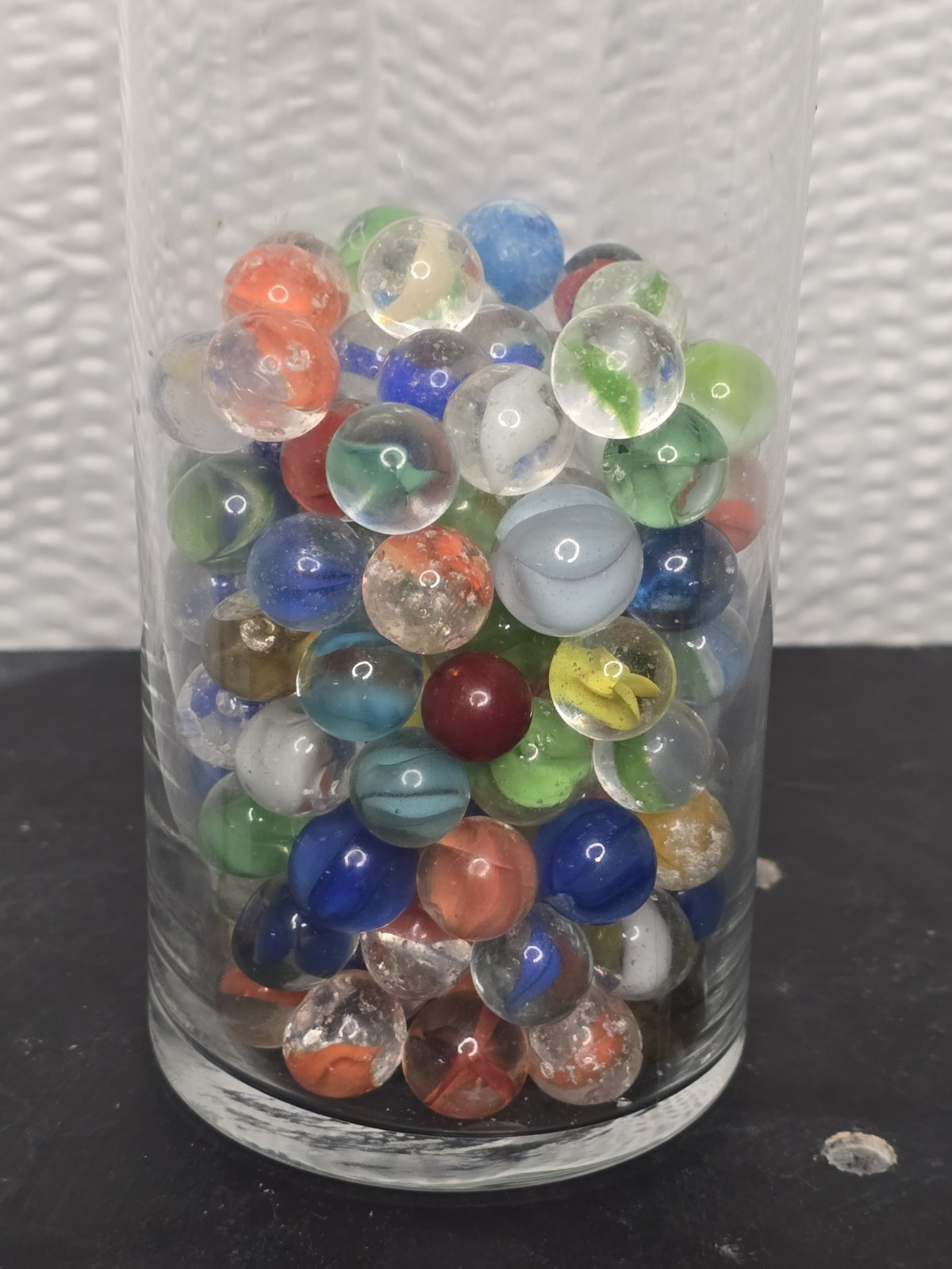 Lot Of Vintage Mixed collectible marble lot, approximately 125 Marbles