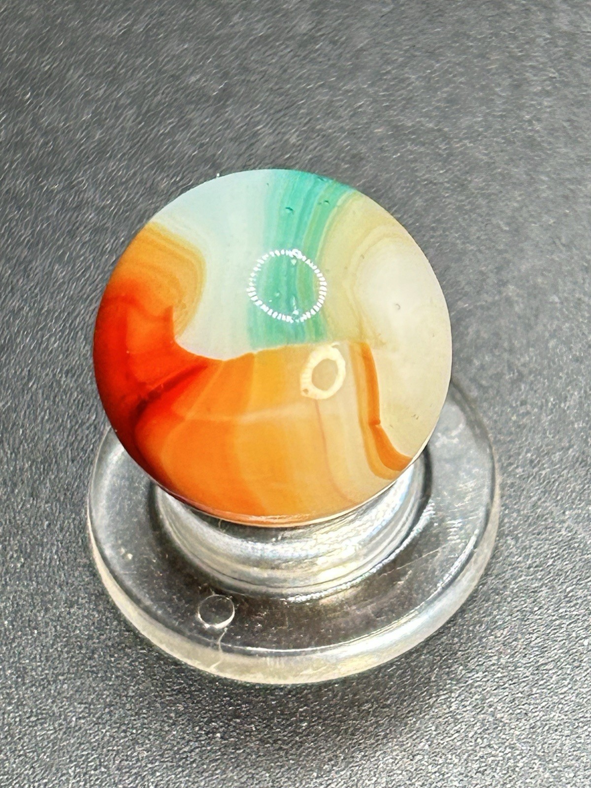 Vintage Vitro Agate “Aquamarine”Marble 0.591”