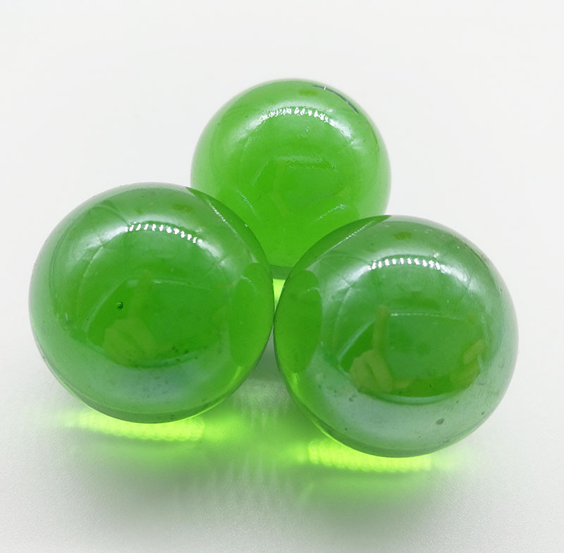 5pc 25mm Mix Colors Glass Beads Marbles Kid Toy Fish Tank Decorate