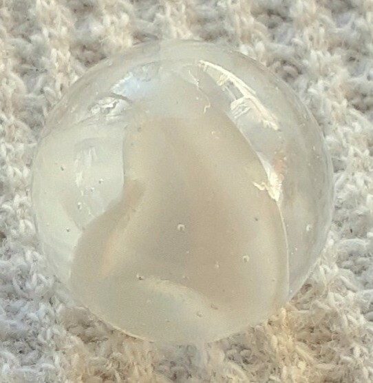 5/8″ MK 4 Vane Fat Core Snow Flake Catseye Marble In Mint Condition