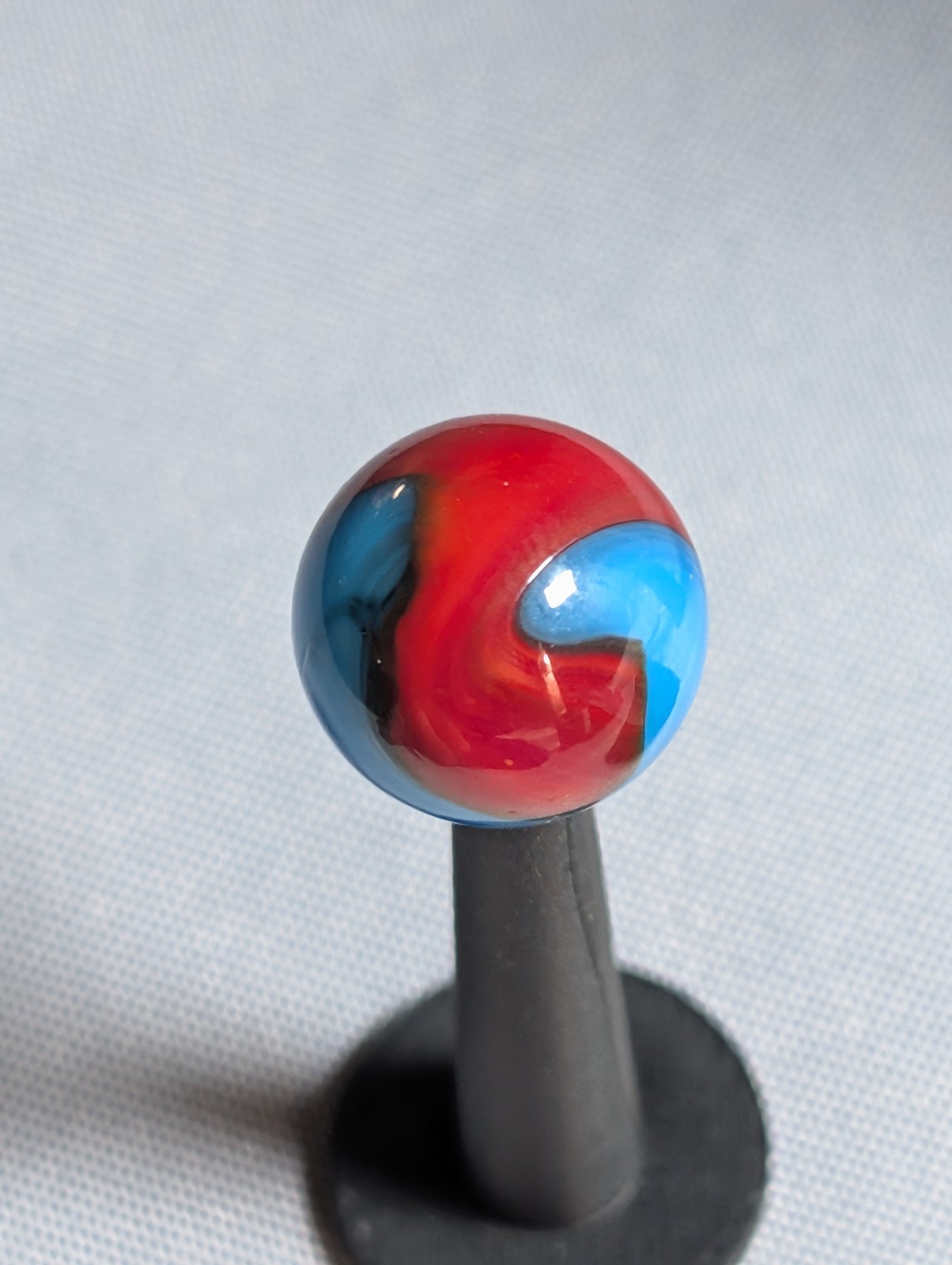 Vintage Peltier Spiderman NLR Marble – 5/8″ (.625) – Mint Condition & Smooth