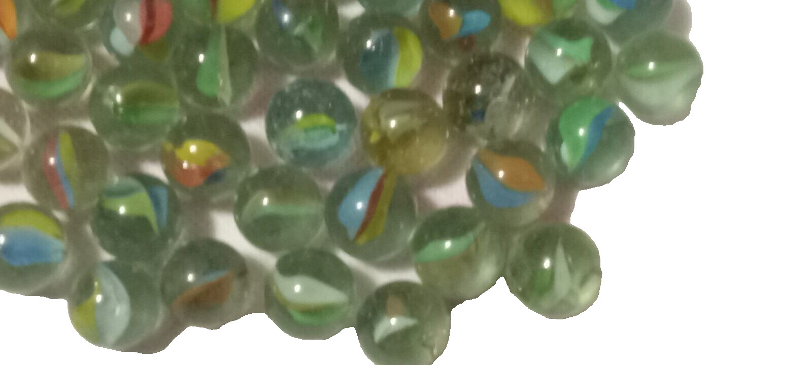 Vintage LOT of FIFTY (50) CAT EYES MARBLE 13 mm