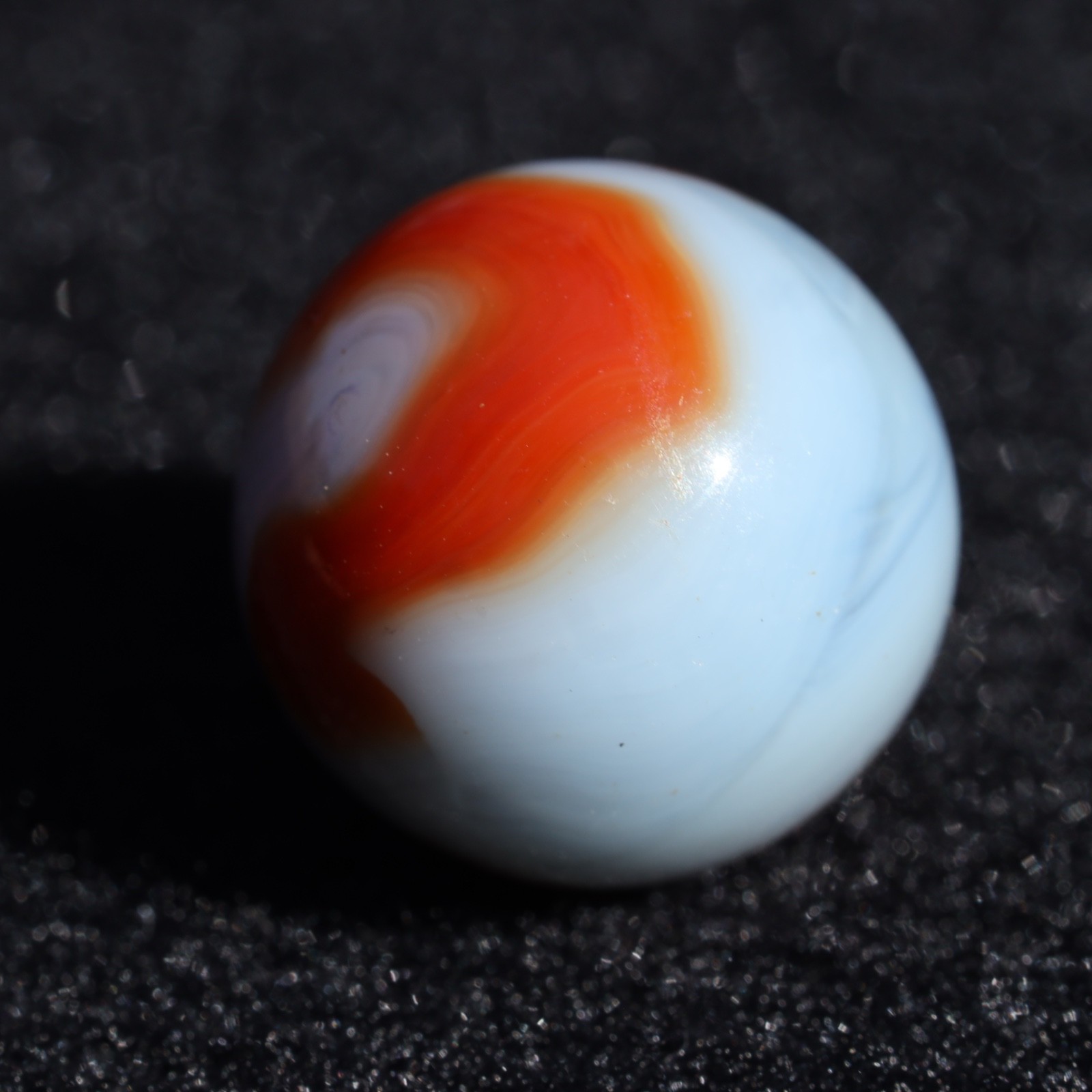 ALLEY Ghost WV West Virginia Swirl Marble 5/8″ M Combined Shipping