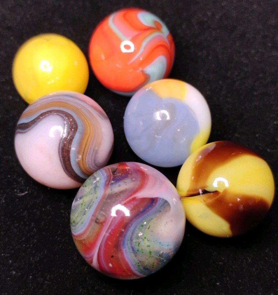.72″-.54″ VINTAGE/MODERN MARBLES LOT🔥MINT/NM+