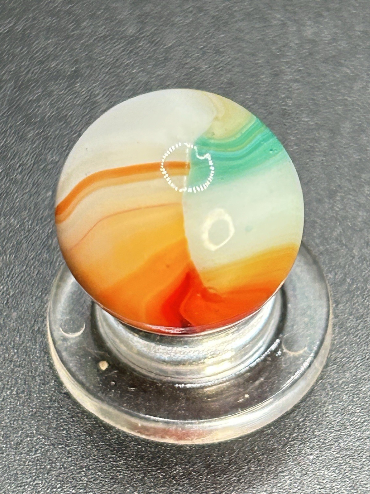 Vintage Vitro Agate “Aquamarine”Marble 0.591”