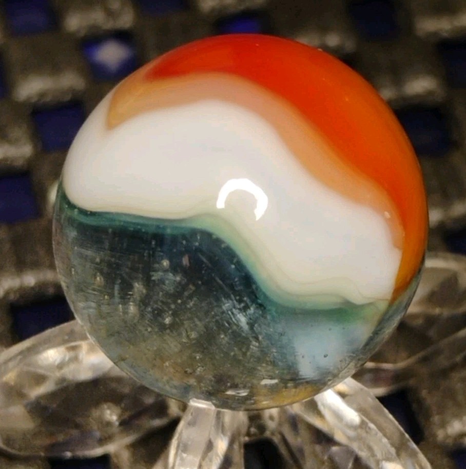 .63″ STUNNING VINTAGE MARBLES🔥RARE HTF NM