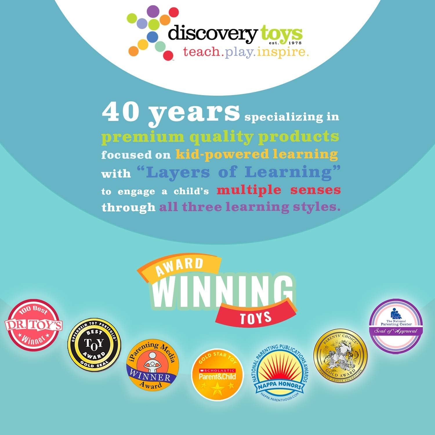 Discovery Toys MARBLEWORKS Marble Run Starter | Kid-Powered Learning | Small