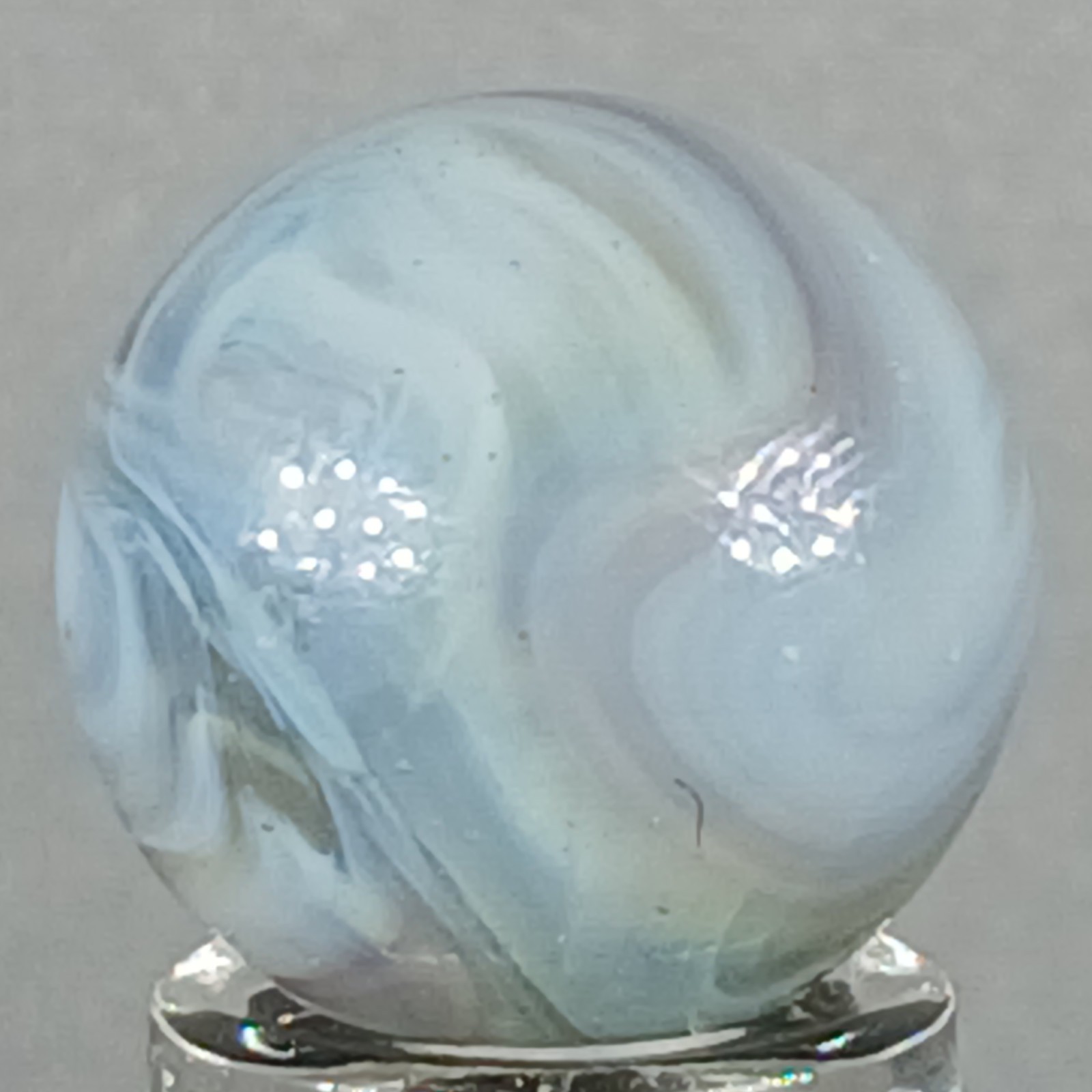 Vintage Champion Swirl Marble .61 Inches Near-Mint Condition Combined Shipping