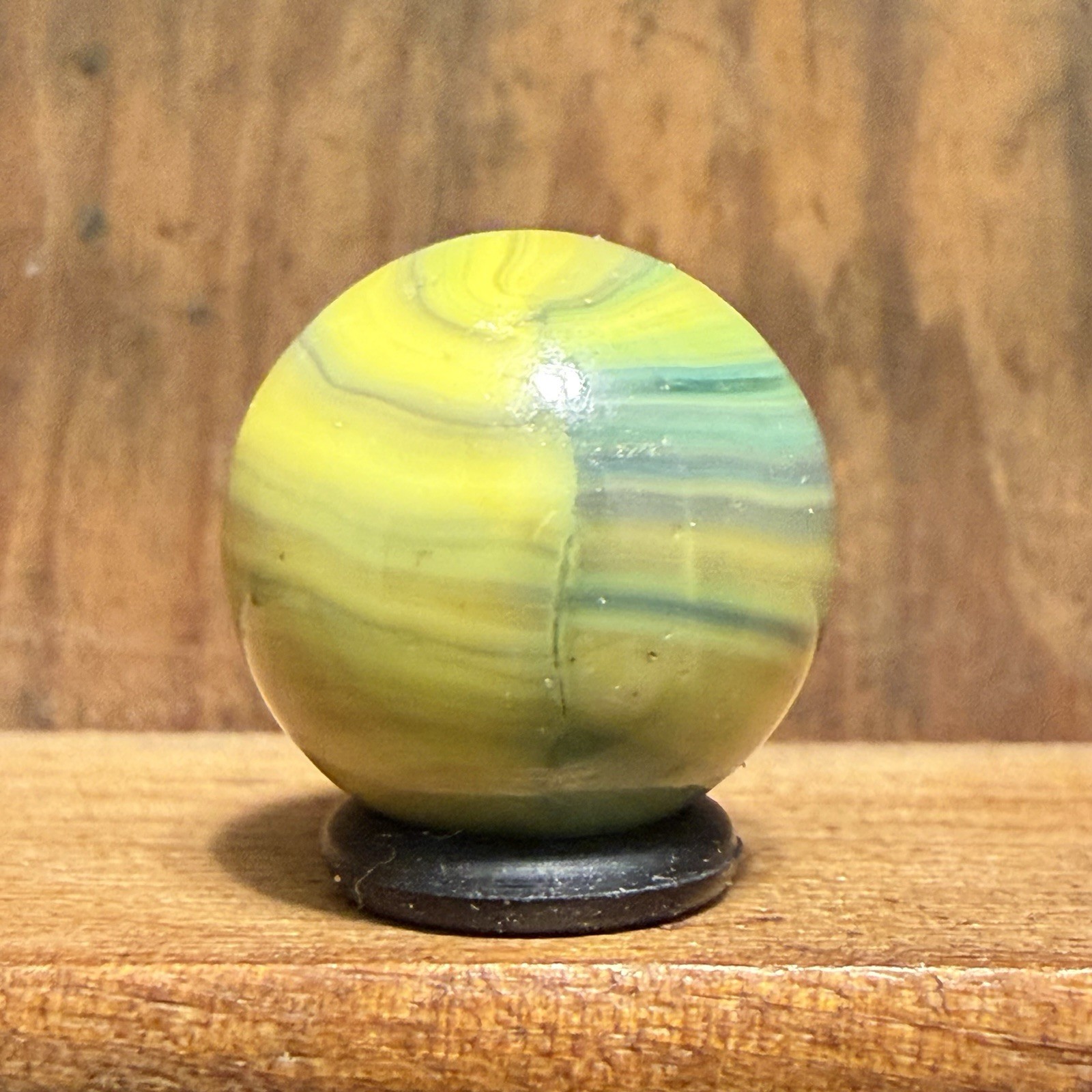 Vintage Marble King Girl Scout Blended Rainbow Marble 9/16” Mint(-) | (157)