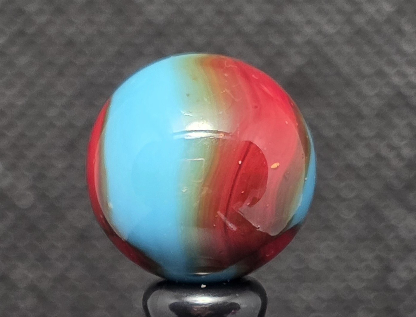 VINTAGE PELTIER NLR “BURNT SPIDERMAN” MARBLE MINT 0.63″