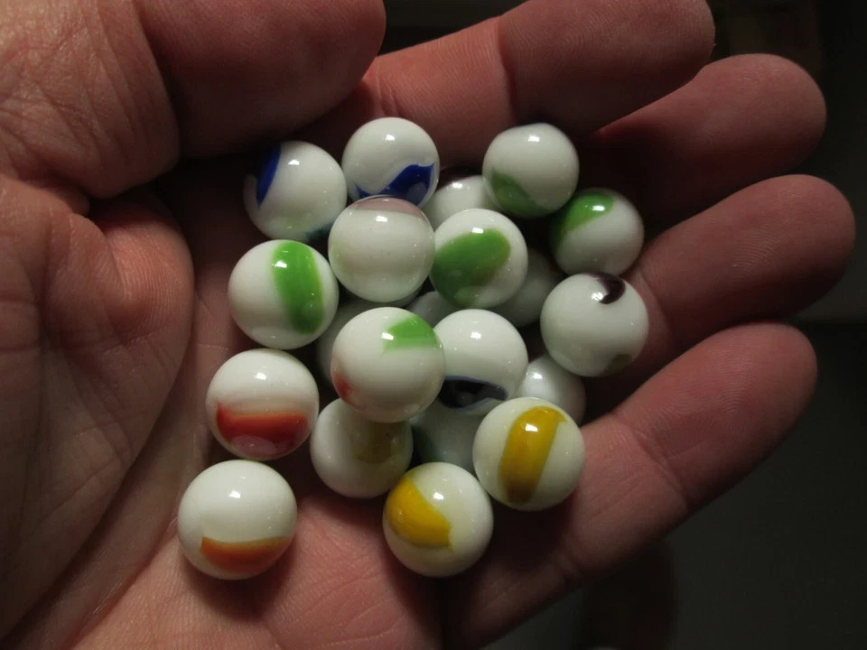 1 POUND 7/8 INCH 22MM OLD GLORY MEGA / VACOR MARBLES
