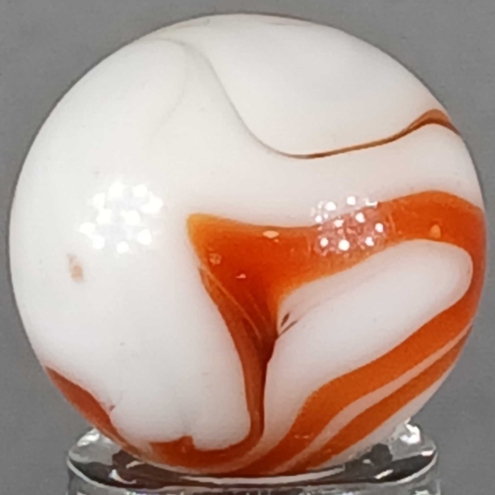 Vintage Champion Swirl Marble .64 Inches Near-Mint Condition Combined Shipping