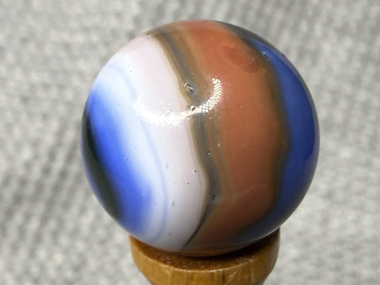Peltier MC Multi Colored Rainbo Marble .67” NM