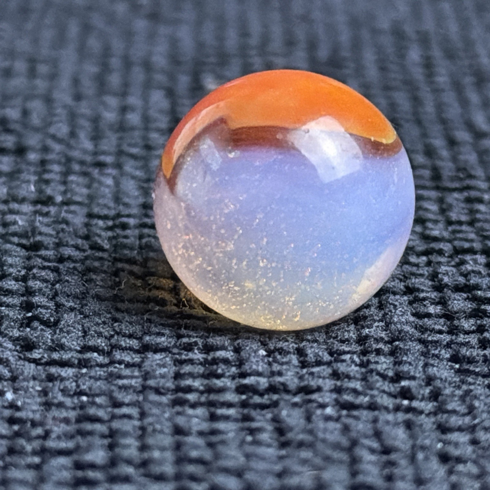 Vintage Vitro Opal Conqueror Marble .61 Inches Mint- Condition
