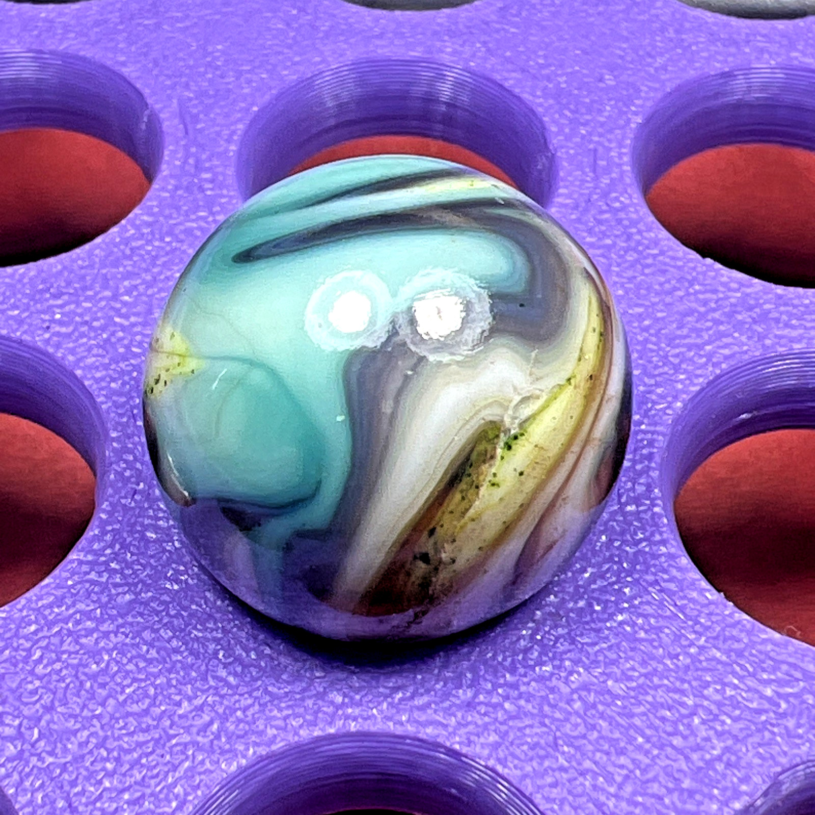 DAS/JABO ONE OF THE MOST BEAUTIFUL BLUES AS MADE DIE CRACK SHOOTER .75 BOX01/162