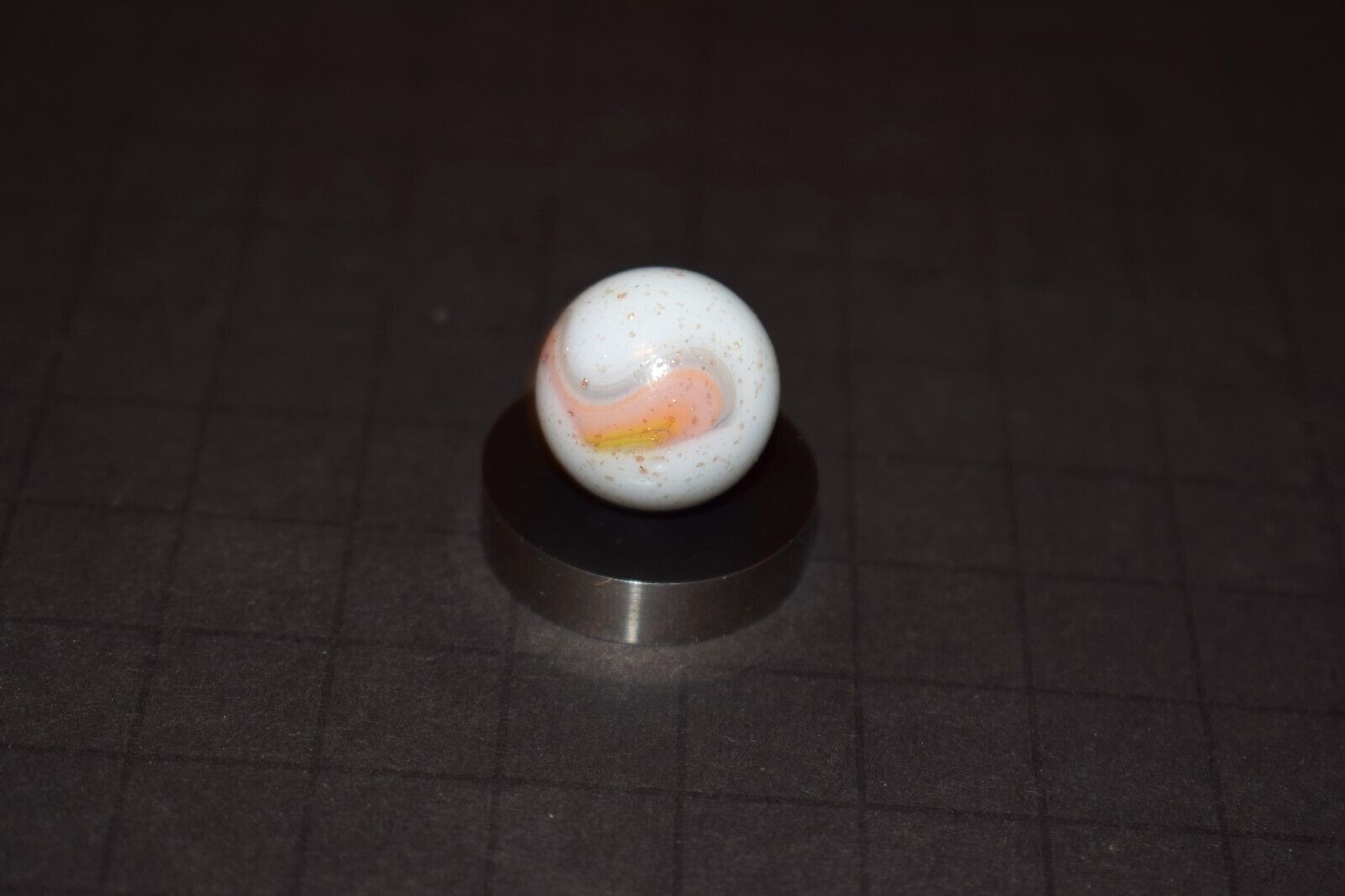 JABO/DAS Infused Mica Adventure Toy Marble Size .703″=45/64″=18mm Mint