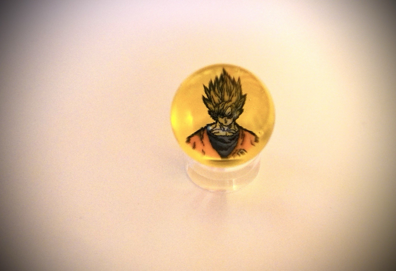Super Saiyan Goku American Made Glass Marble