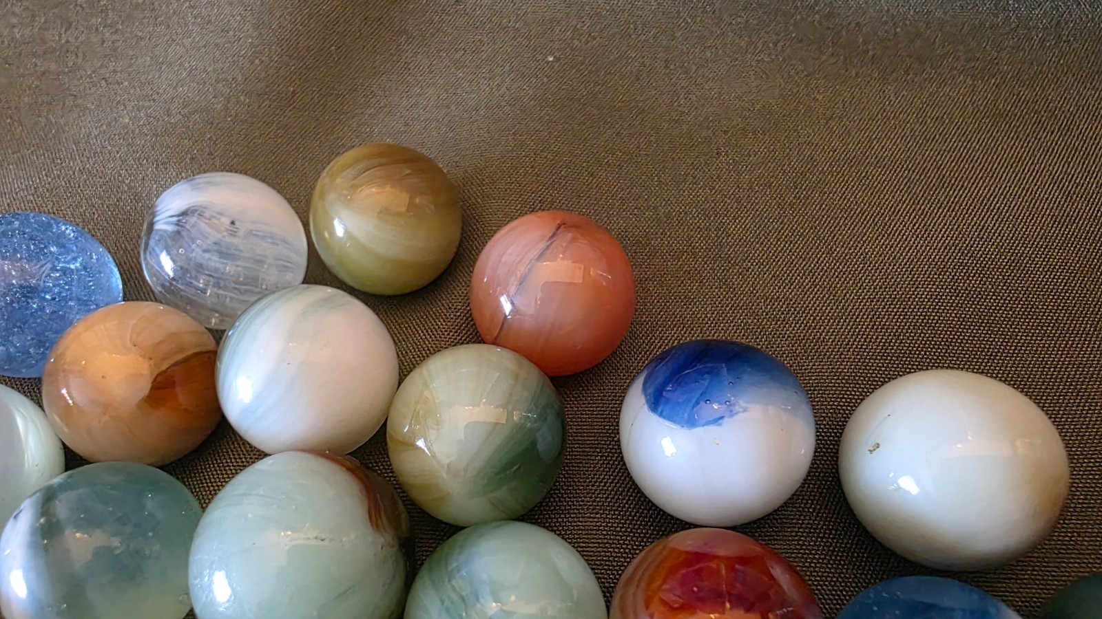 Vintage Marble Lot Master possibly others Beautiful Marbles M/NM Lot 5 Free Ship