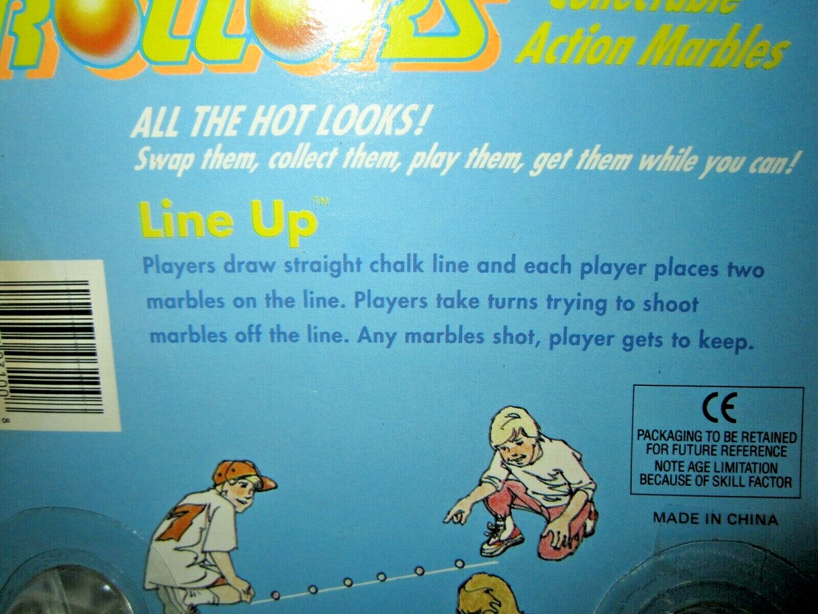 Vintage, 1990 Rad Rollors Collectable Action Marbles The Dick Tracy Collection