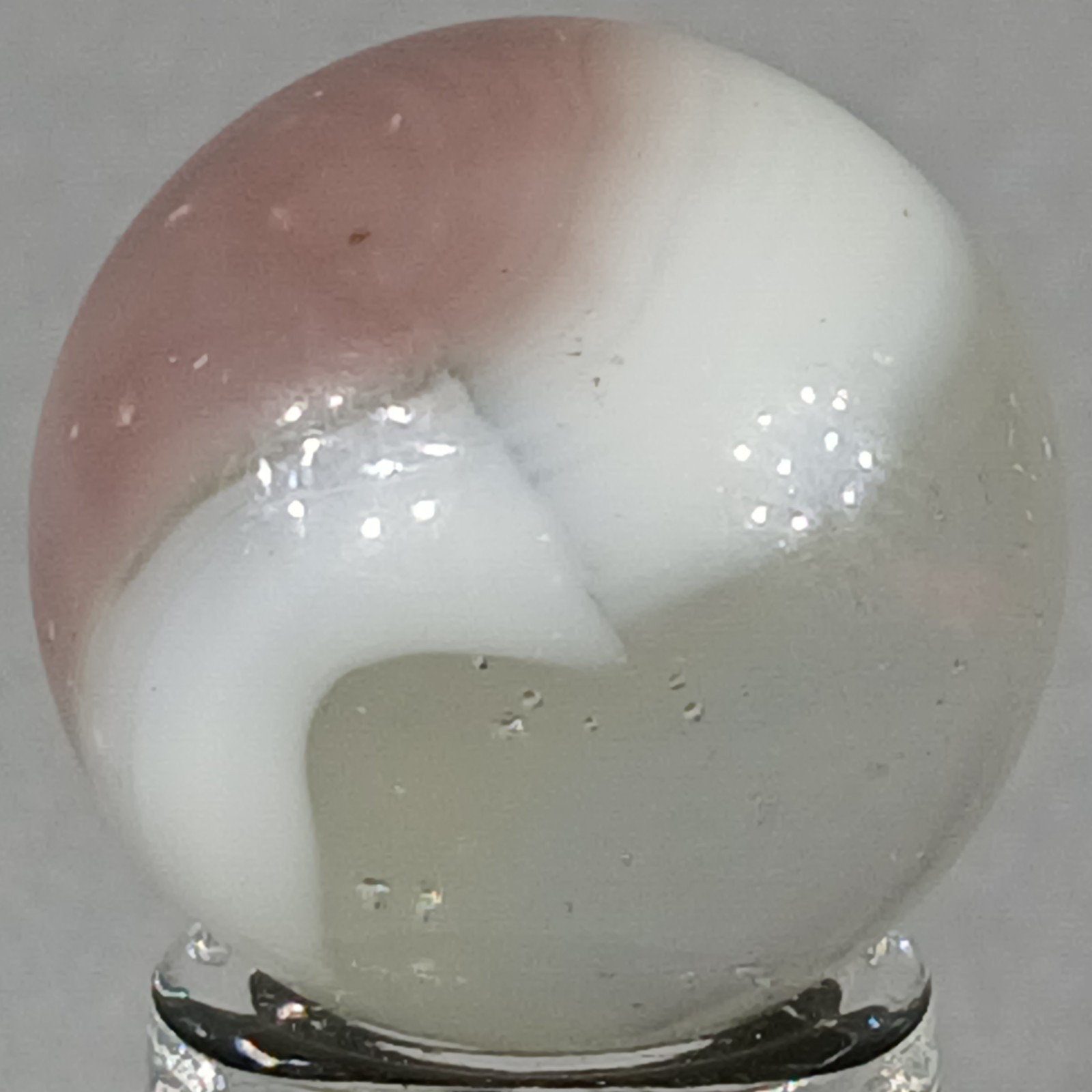 Vintage Vitro Conqueror Marble .62 Inches Near-Mint Condition