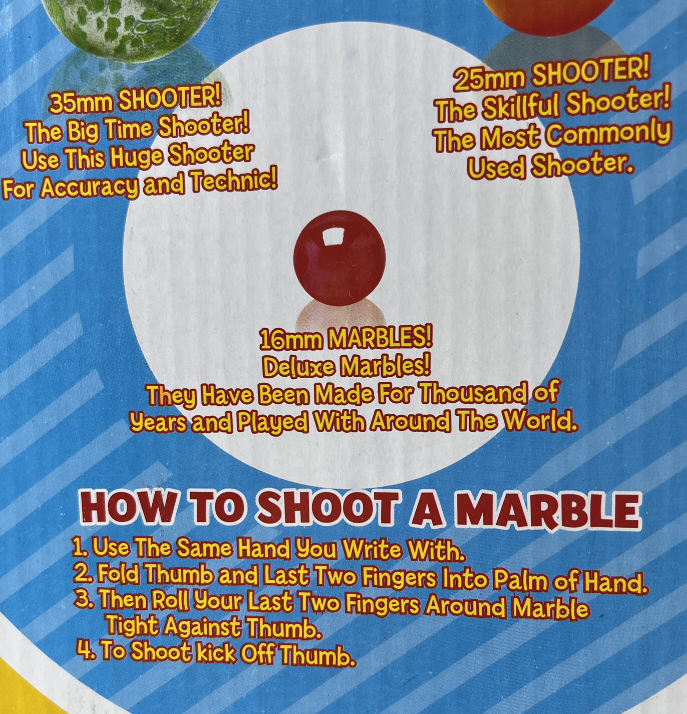 Collectors sports marble payset with 151 Marbles launcher soccer bowling shooter