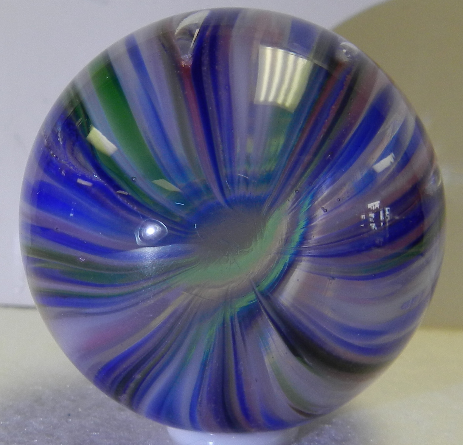 #17474m Large 1.83 Inches Handmade Contemporary Marble *Mint*