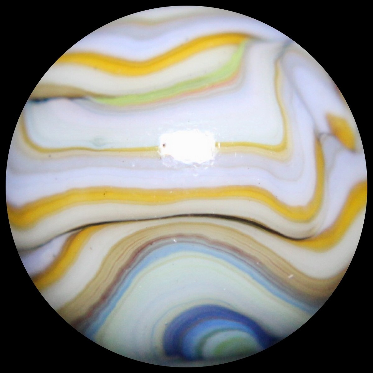 JABO Frankies Marble Collector Series: 6-Color Beauty 0.740″