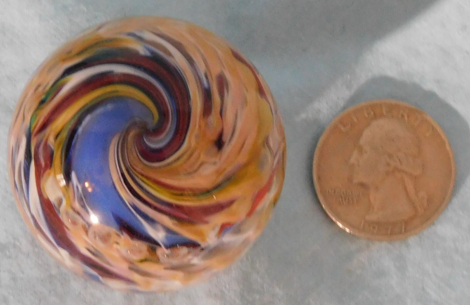 Andy Davis Contemporary Handmade Marble, 1 3/4″ Diameter, #9202AA
