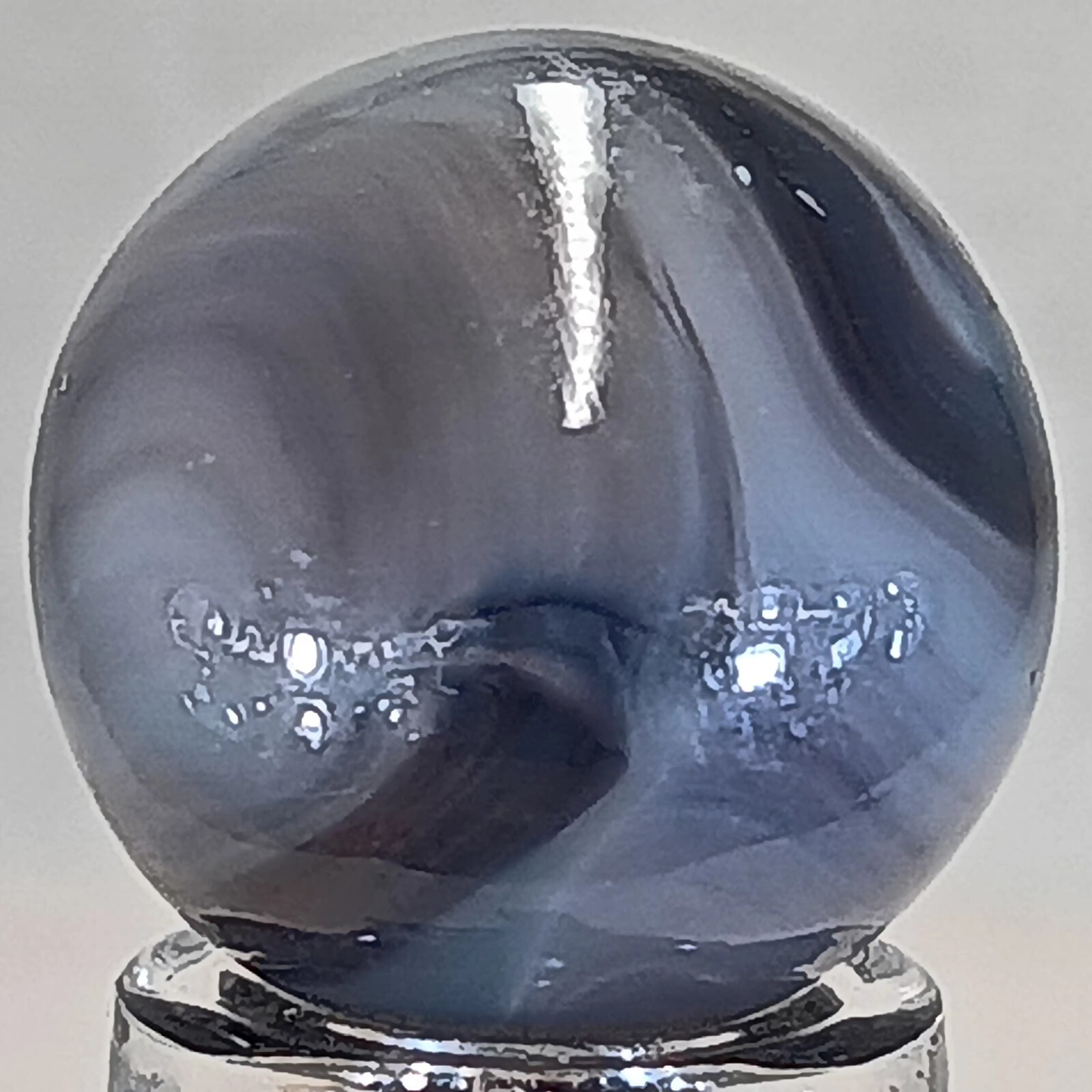 Vintage Champion Swirl Marble .60 Inches Near-Mint Condition
