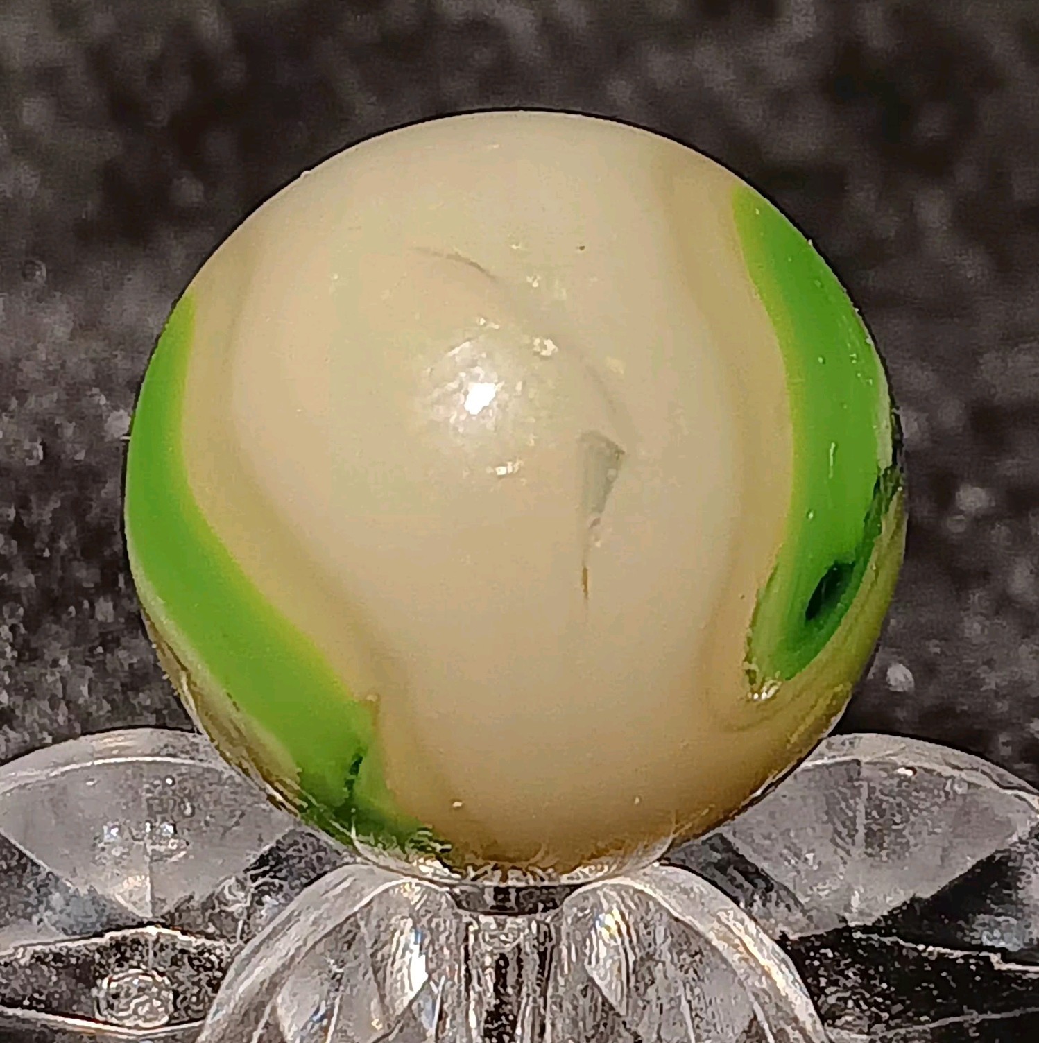 Vintage Heaton Agate Swirl Marble. .60″ Mint. Beautiful Pattern.