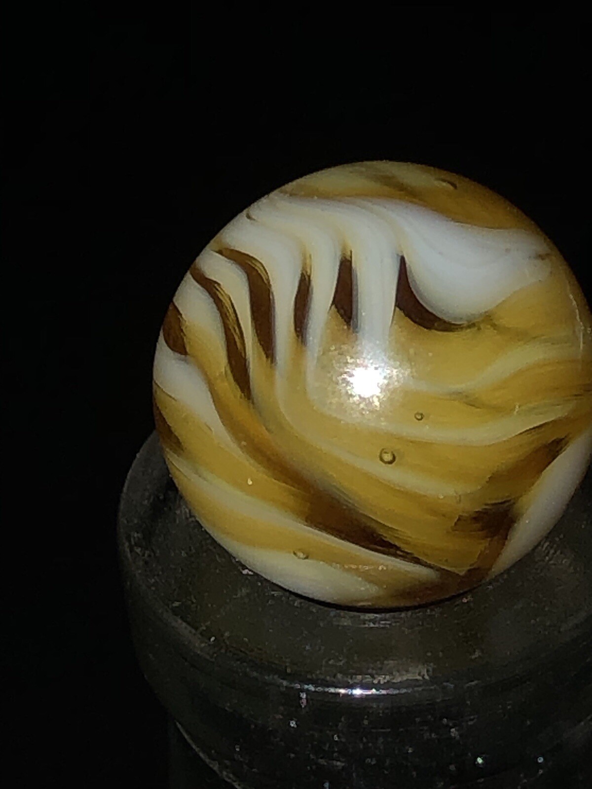 RARE Champion marble company furnace scraping? “2 FREE old marbles included”