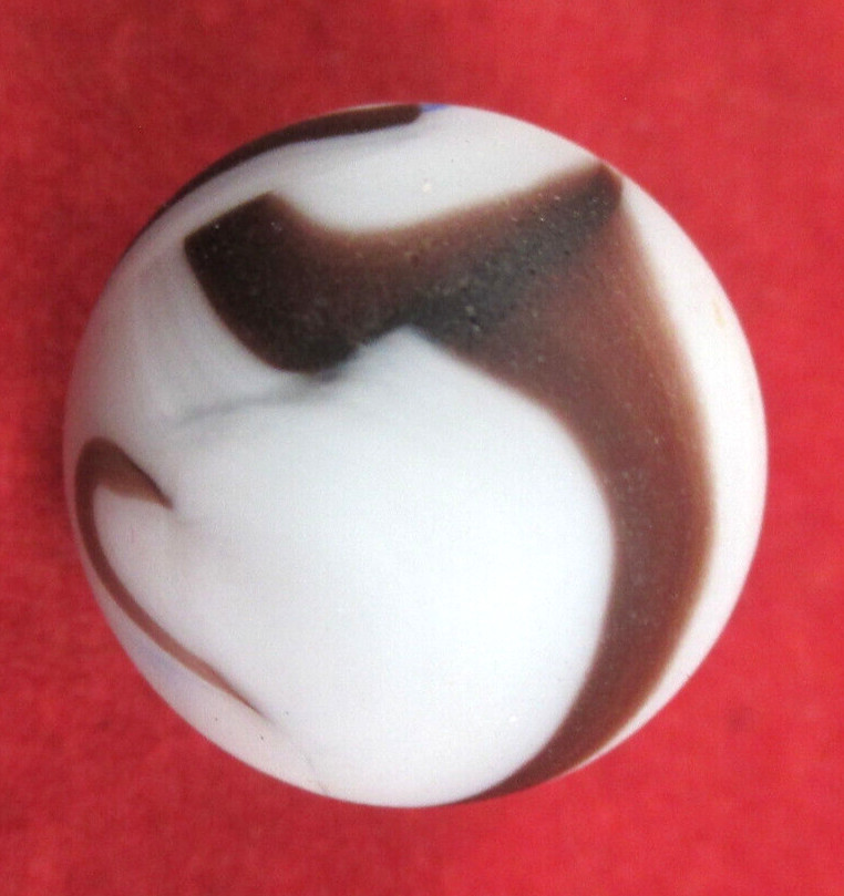 GERMAN CHINA UN-GLAZED Two color swirls folded China VINTAGE