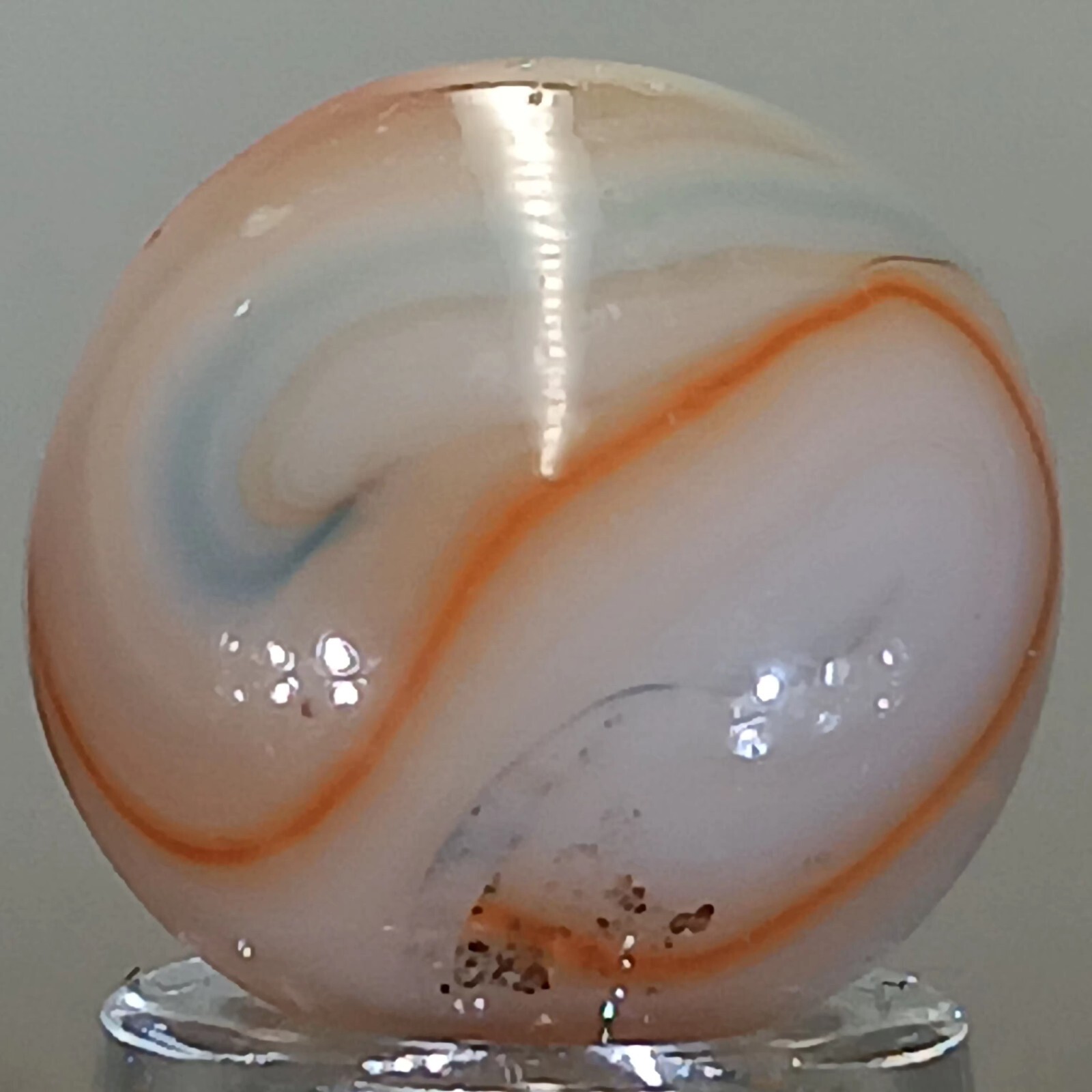 Vintage Champion Swirl Marble .58 Inches Good Condition Combined Shipping
