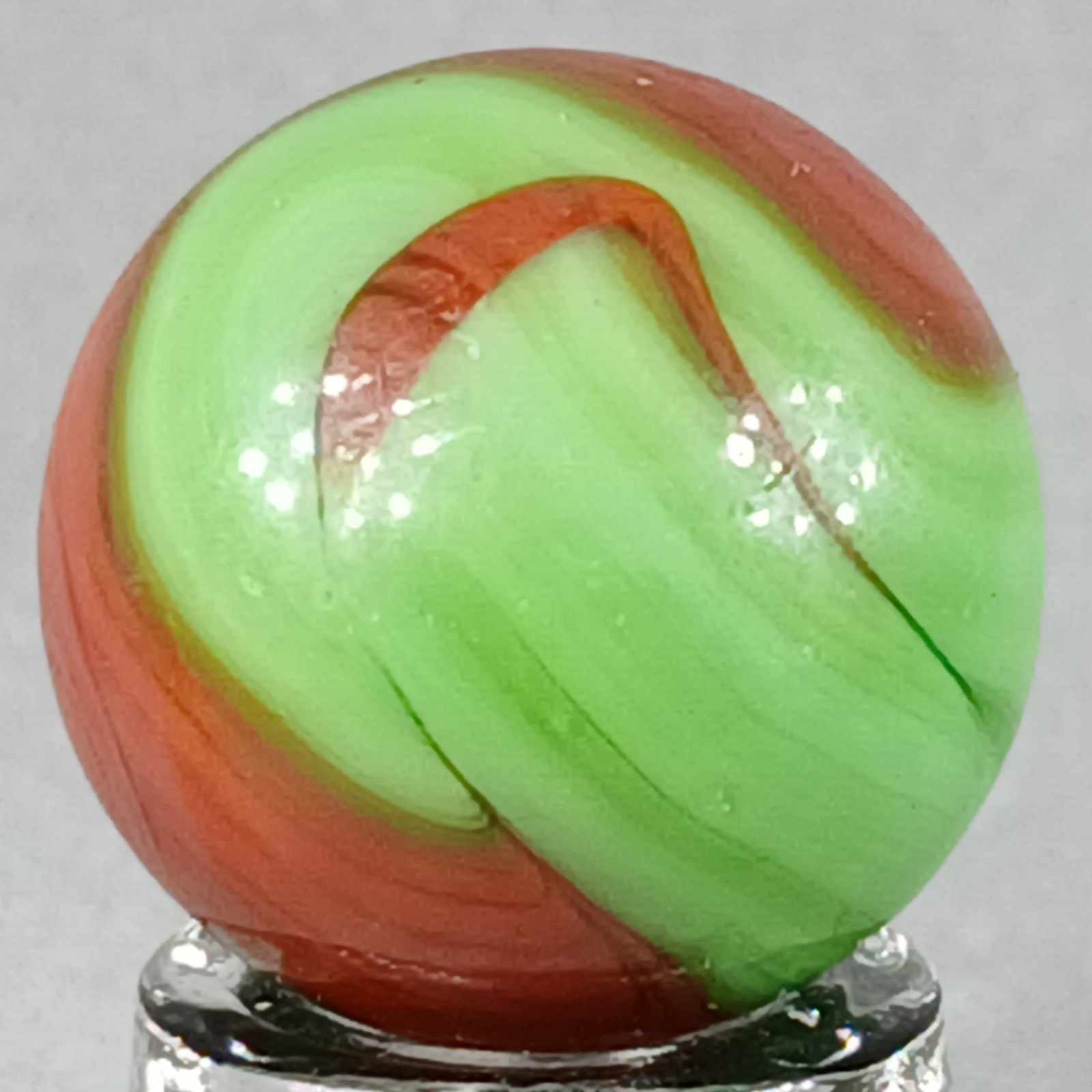 Vintage Christensen Agate Co. Swirl .62 Inches Near-Mint Condition