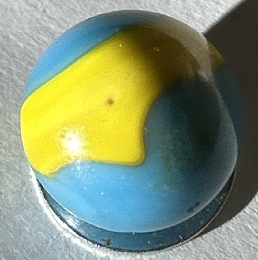PELTIER GLASS COMPANY, National Line Rainbo. Cub Scout 17mm CAC