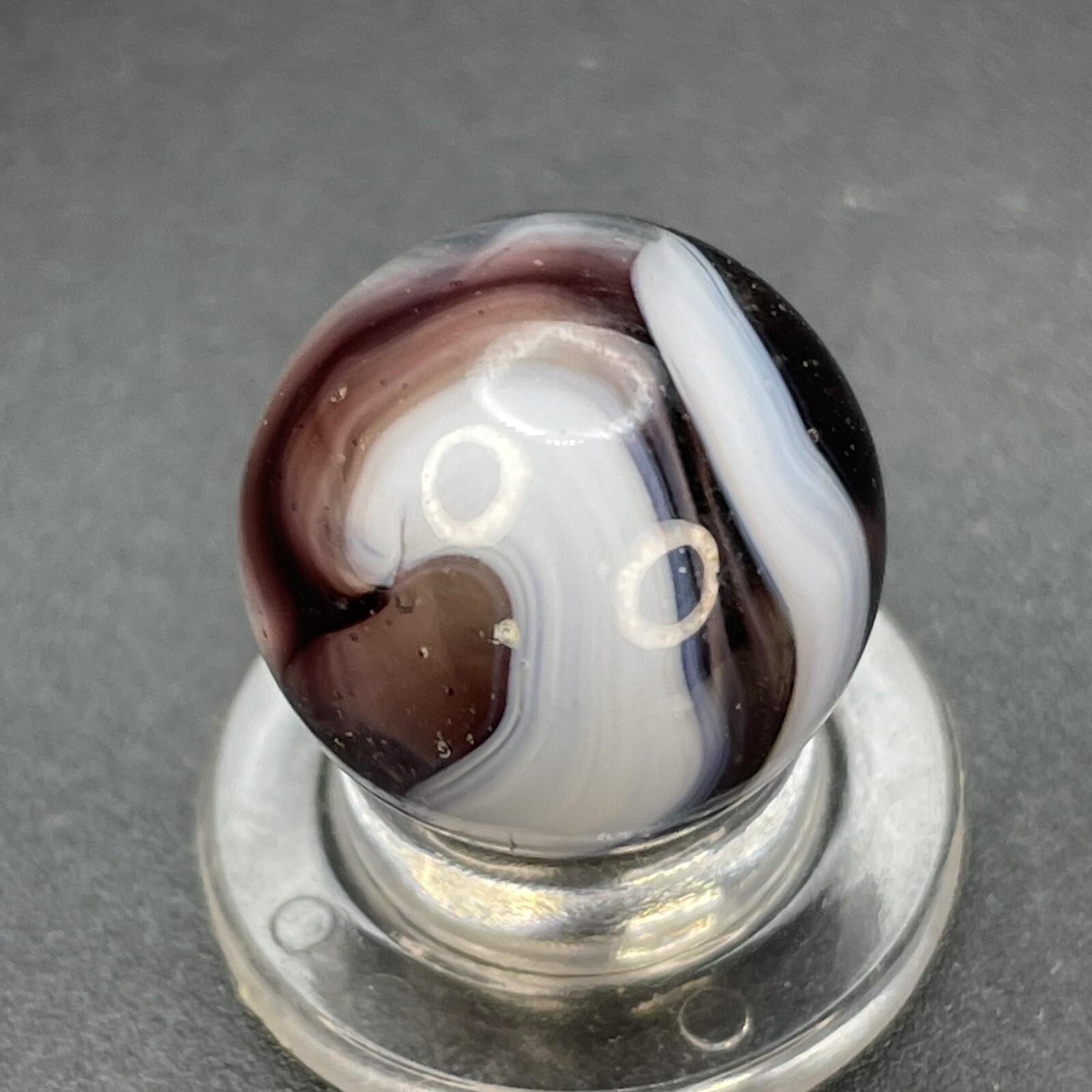 Heaton or Ravenswood Swirl Marble Other Swirl Mystery Vintage Marbles 0.551”