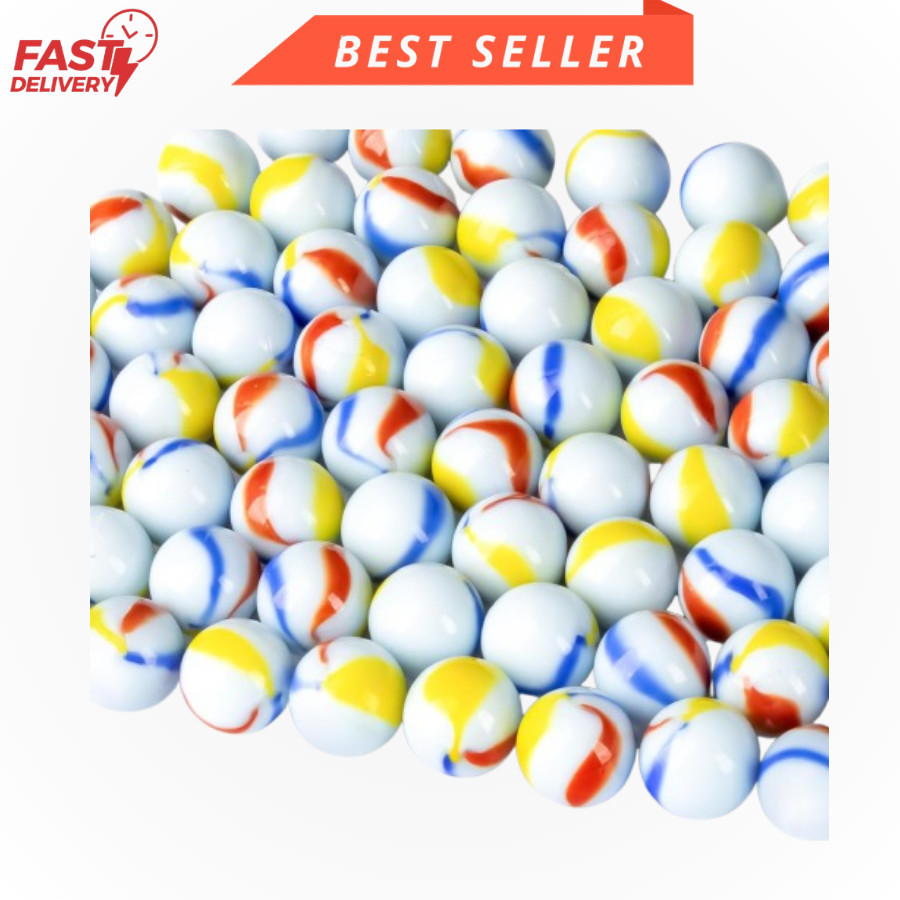 78pcs Glass Marbles – Bulk Marble Collection Cat Eye 16mm Ball for Collectors,