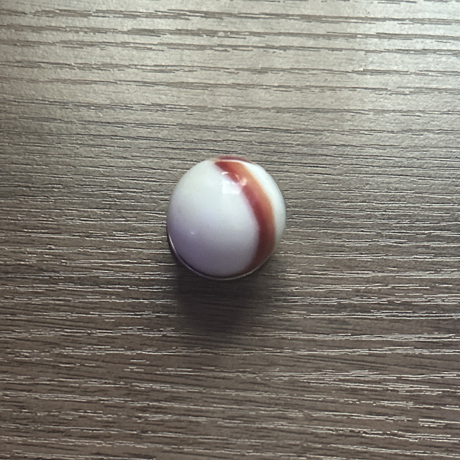 Vintage 22mm Akro Agate Oxblood Marble Shooter Near Mint