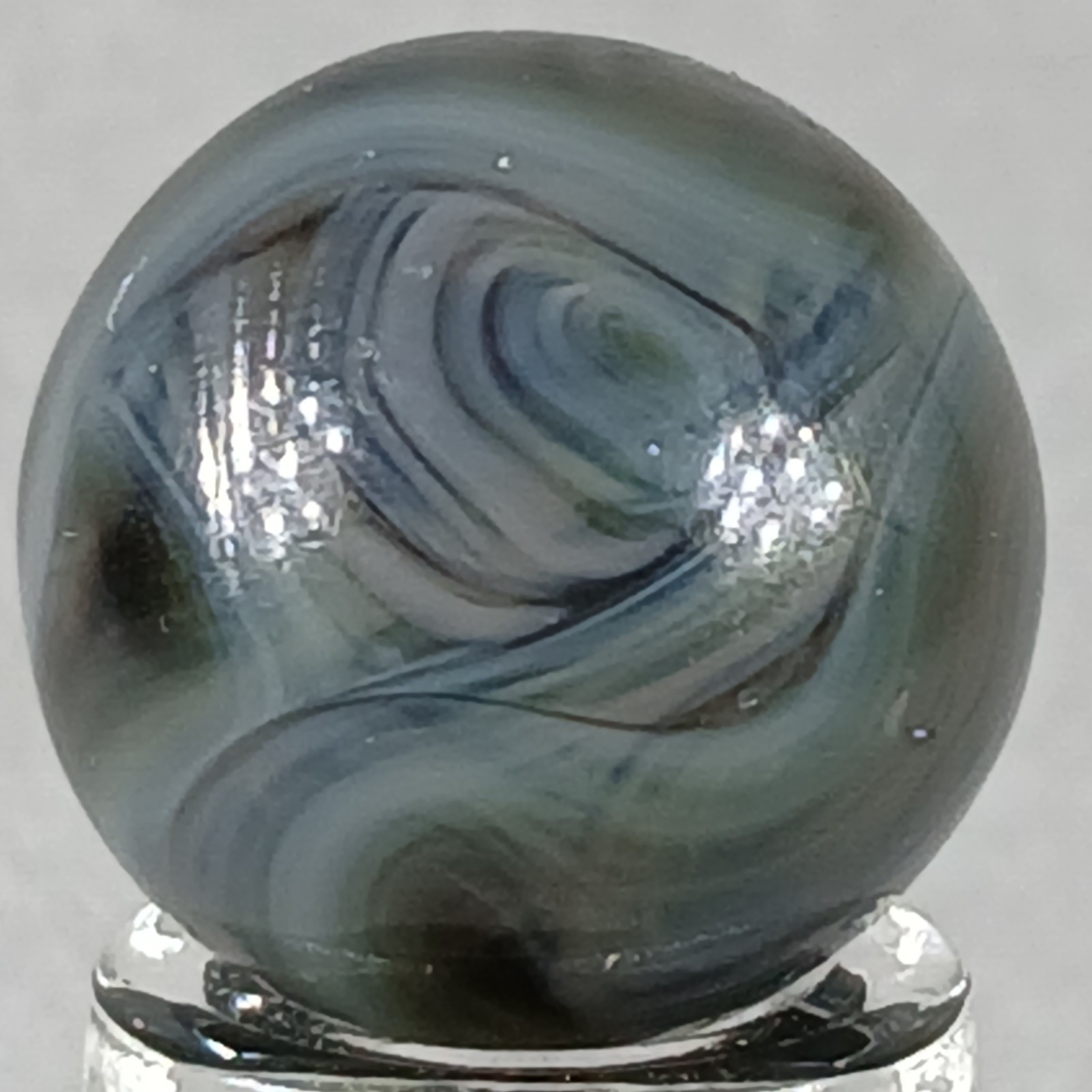 Vintage Champion Swirl Marble .56 Inches Near-Mint Condition Combined Shipping