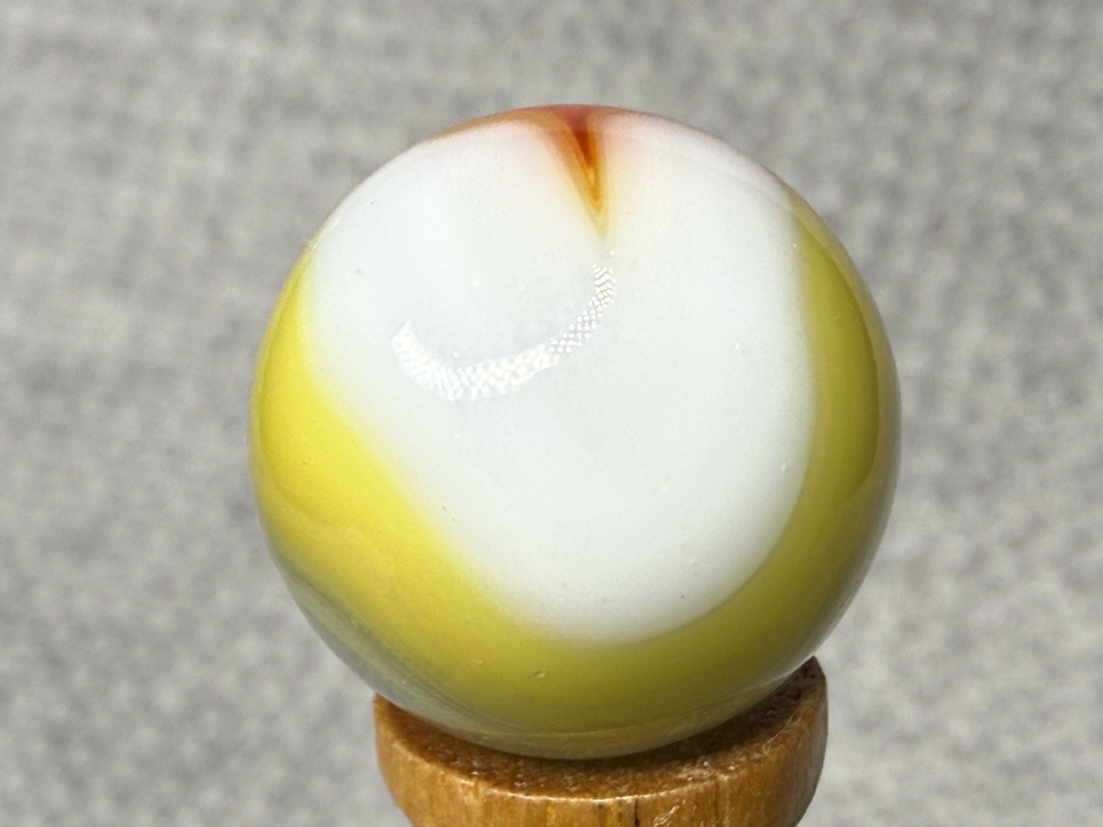 Vitro Agate Tri Lite Marble .63” Mint