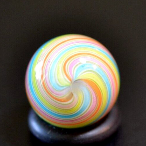 HOT HOUSE GLASS MARBLE/.644″-PASTEL NURSERY-PINK,TURQ.,PEACH,ORANG,YELLOW