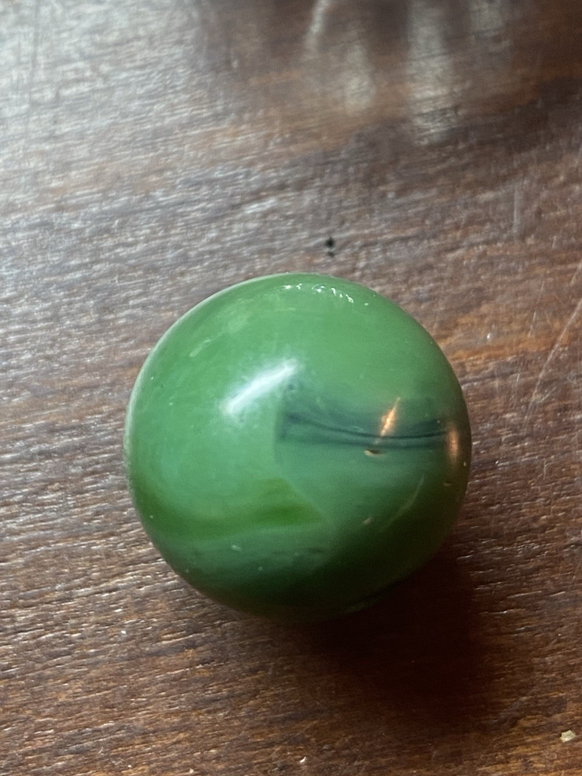 Peltier Miller Swirl Green Dragon Heavy Aventurine 17mm NM