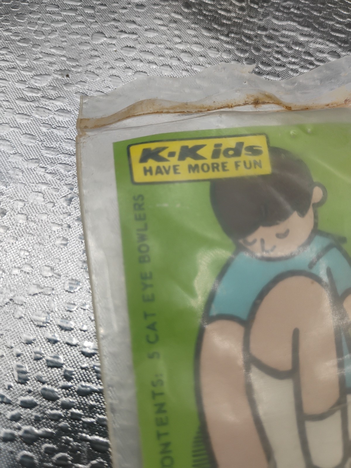 Vintage 1973 CHEMTOY Marbles 5 Aggie Bowlers No.275K Sealed K-Kids USA Made.