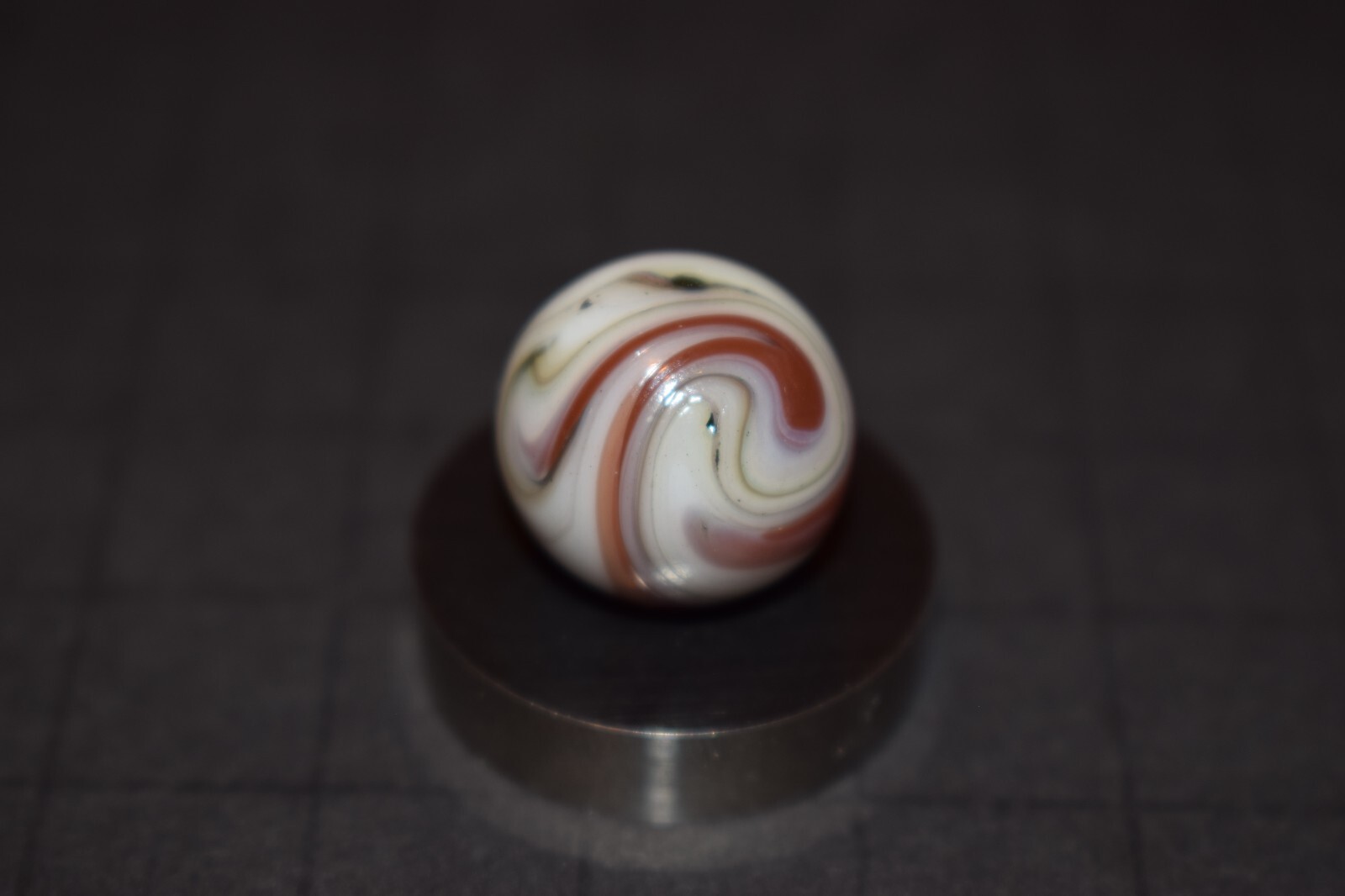 Choice Pick Sammy’s Mountain Multi-Color Swirl Marble Size .656 = 21/32″ MINT