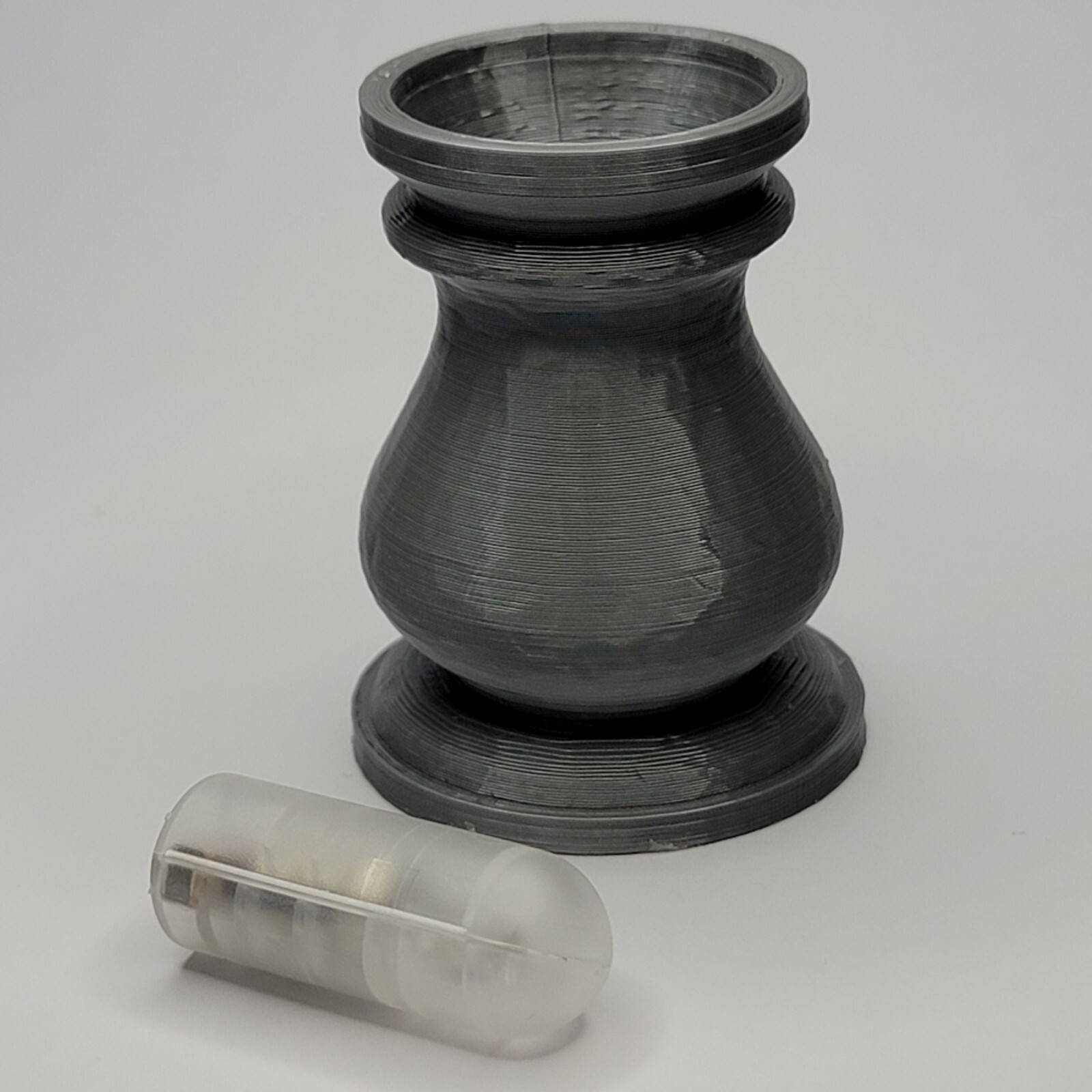 Black LED Marble Display For Up To 1.5″ – 2″ Marbles – Lot #5101
