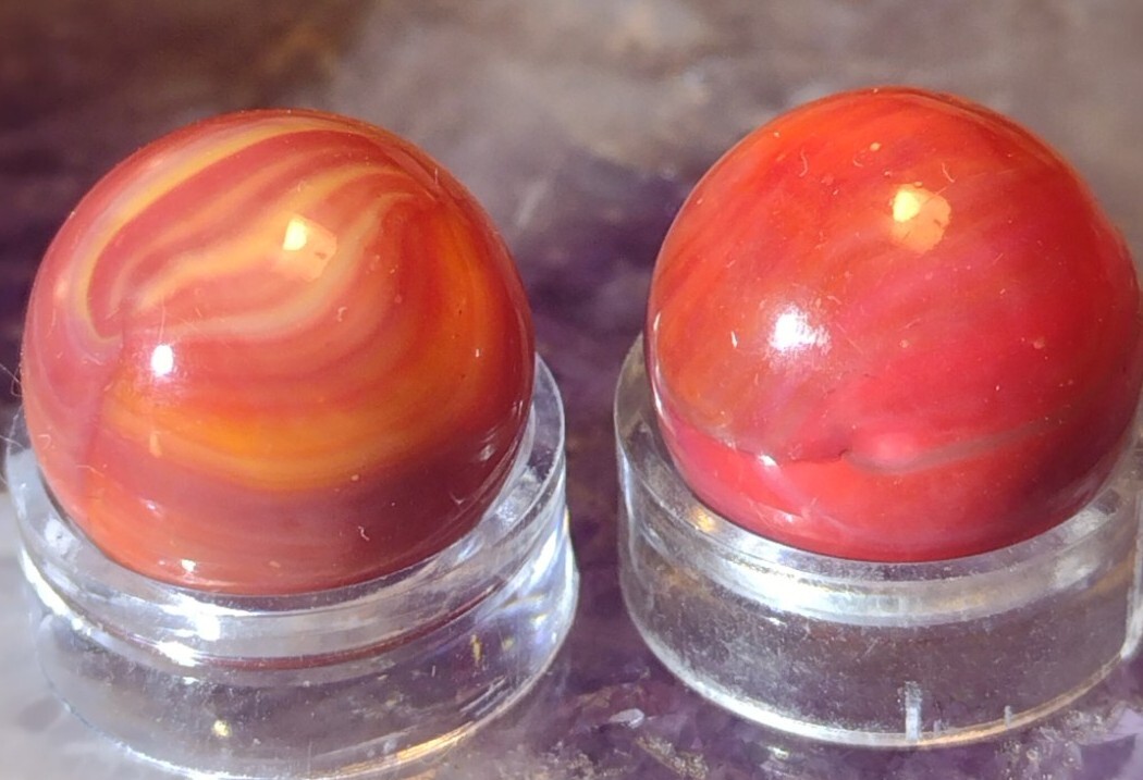 .57″ 🦄VINTAGE MARBLE KING MARBLES – NM OLD TOYS!